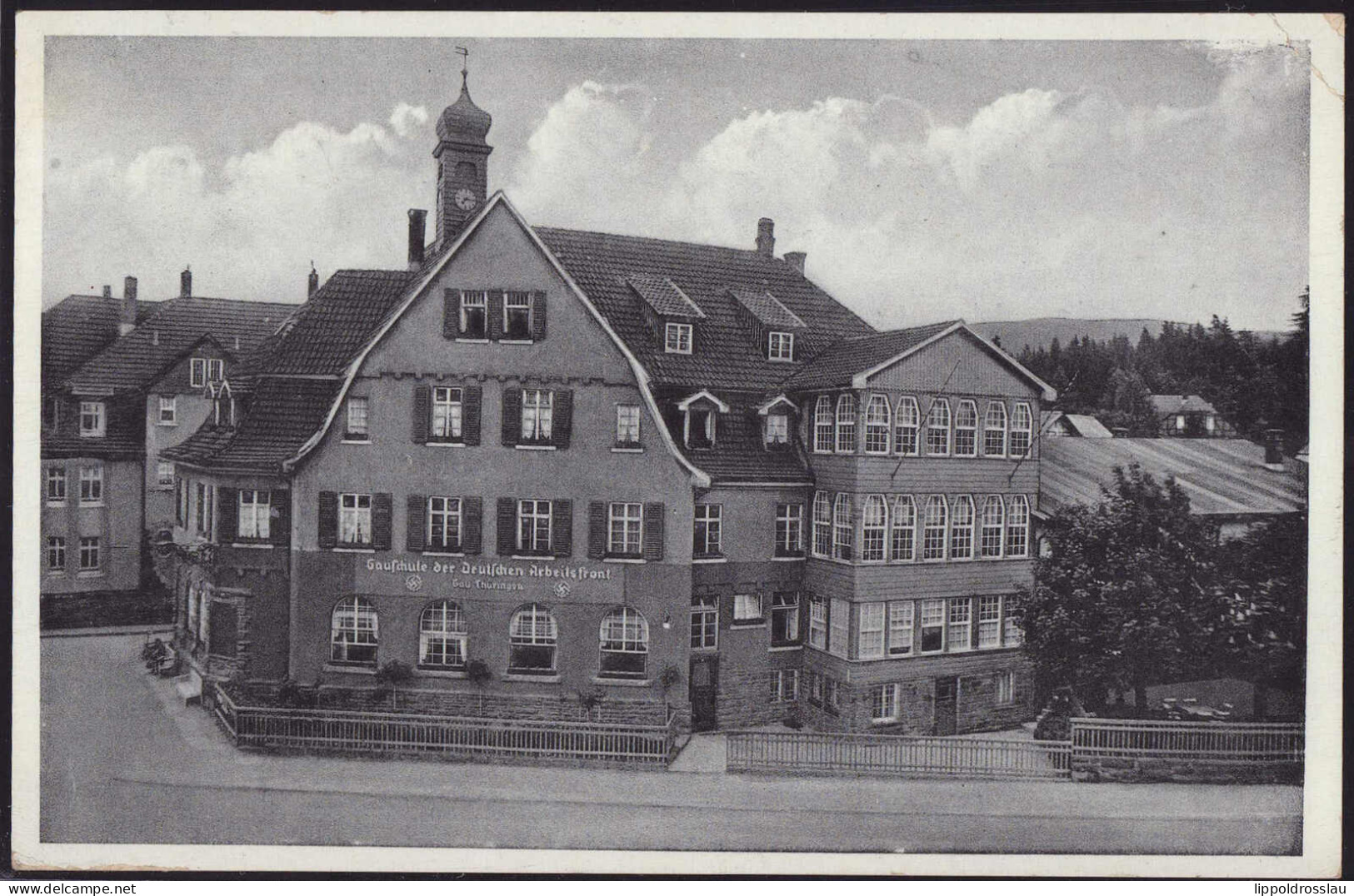 Gest. O-5805 Gorgenthal DAF Gauschule 1938, EK 1cm - Gotha