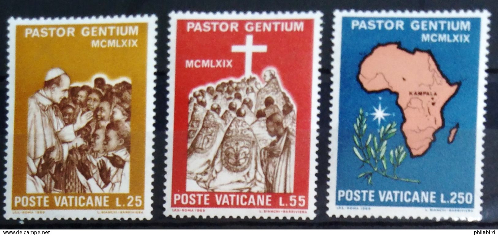 VATICAN                          N° 491/493                         NEUF** - Unused Stamps