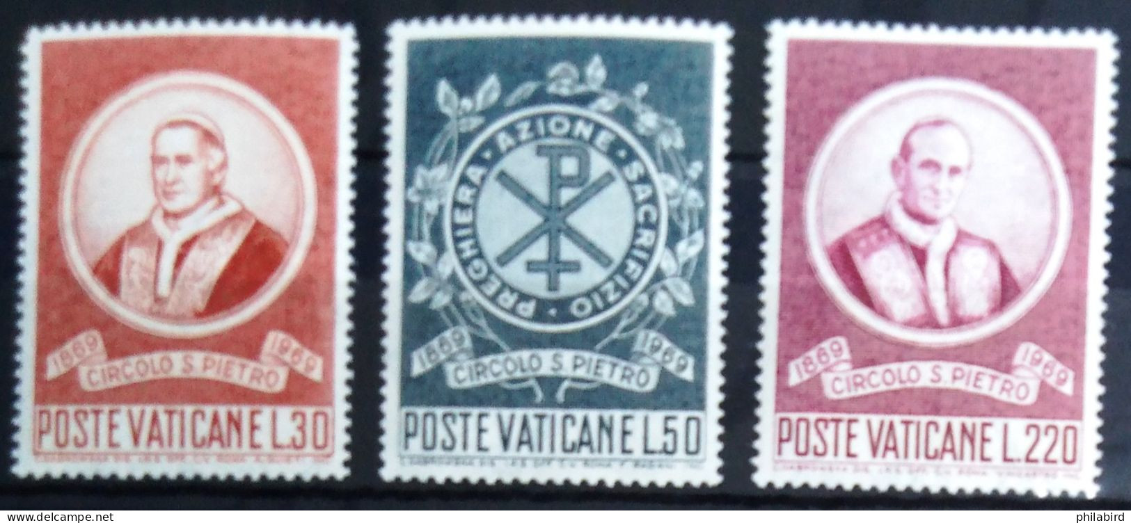 VATICAN                          N° 494/496                         NEUF** - Nuovi