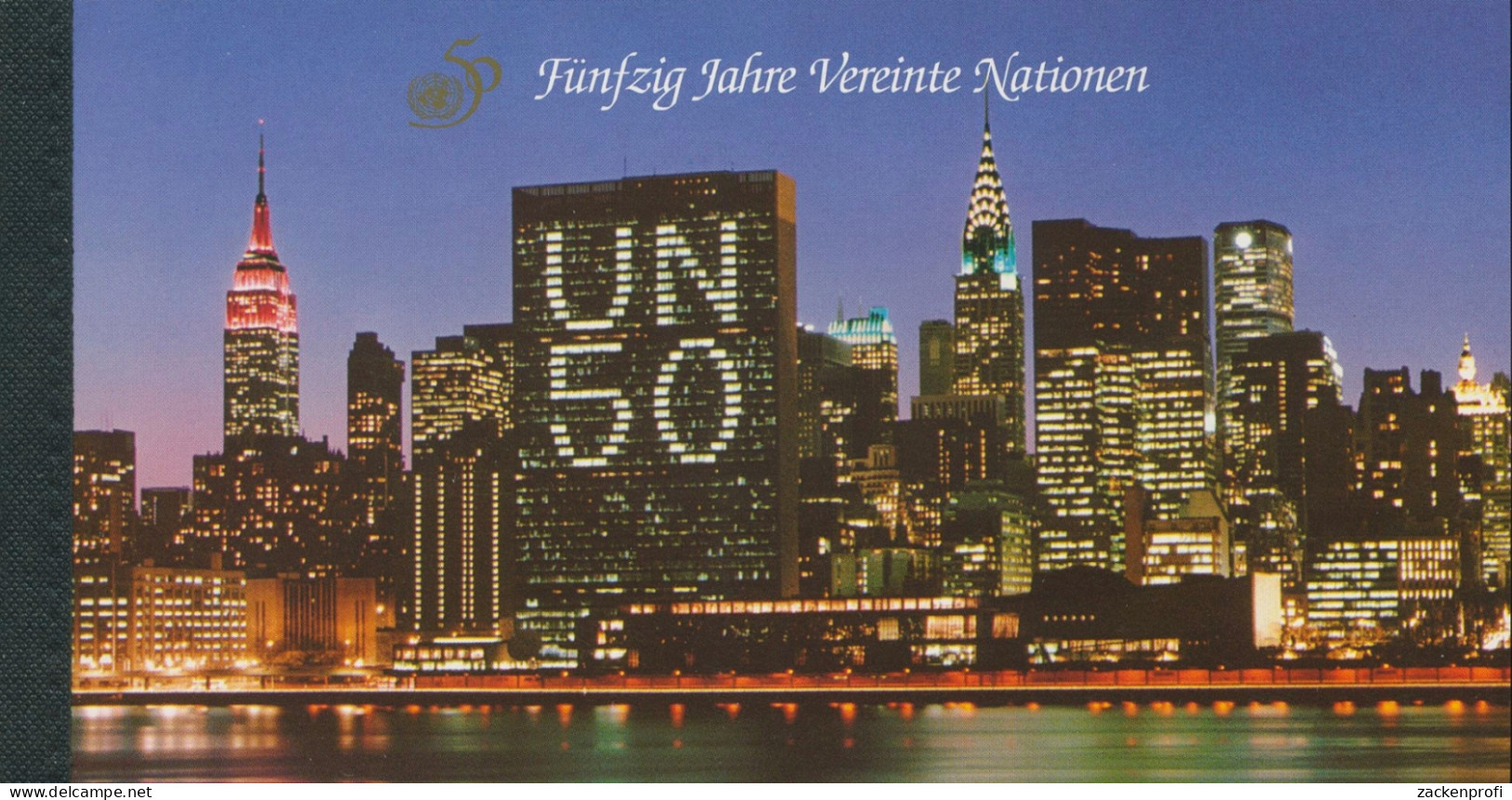 UNO Wien 1995 50 Jahre UNO Markenheftchen MH 1 Postfrisch (D14058) - Carnets