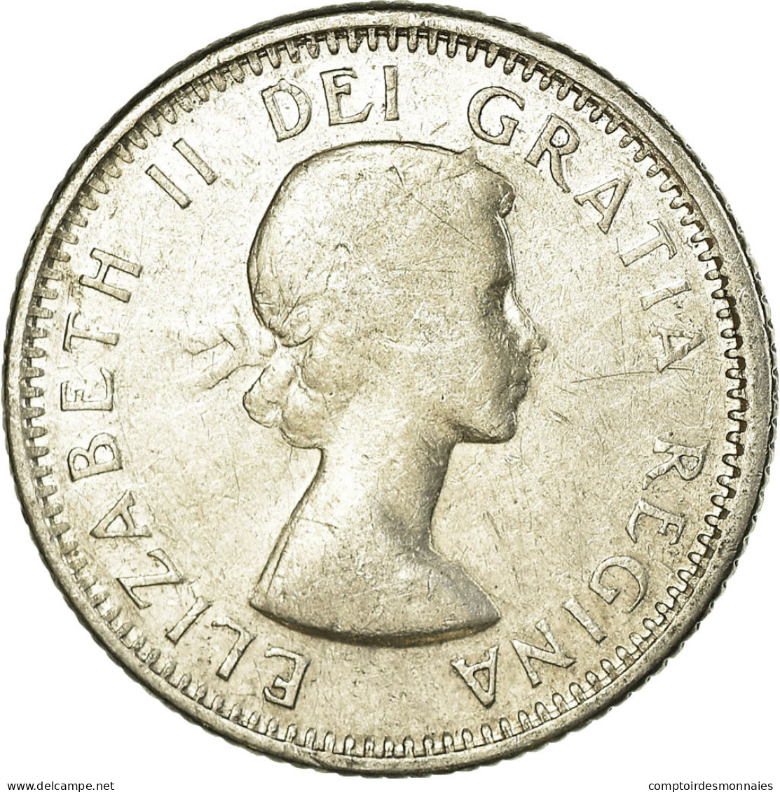 Monnaie, Canada, Elizabeth II, 10 Cents, 1962, Royal Canadian Mint, Ottawa, TTB - Canada