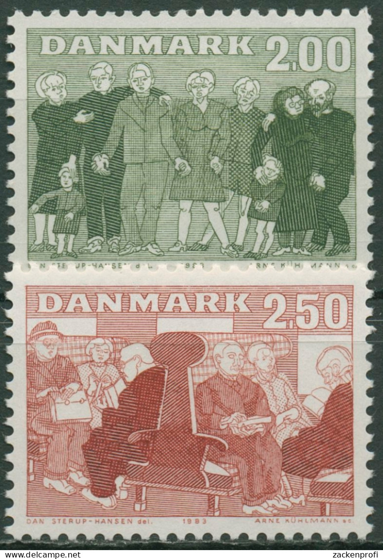 Dänemark 1983 Jahr Der Älteren 788/89 Postfrisch - Unused Stamps