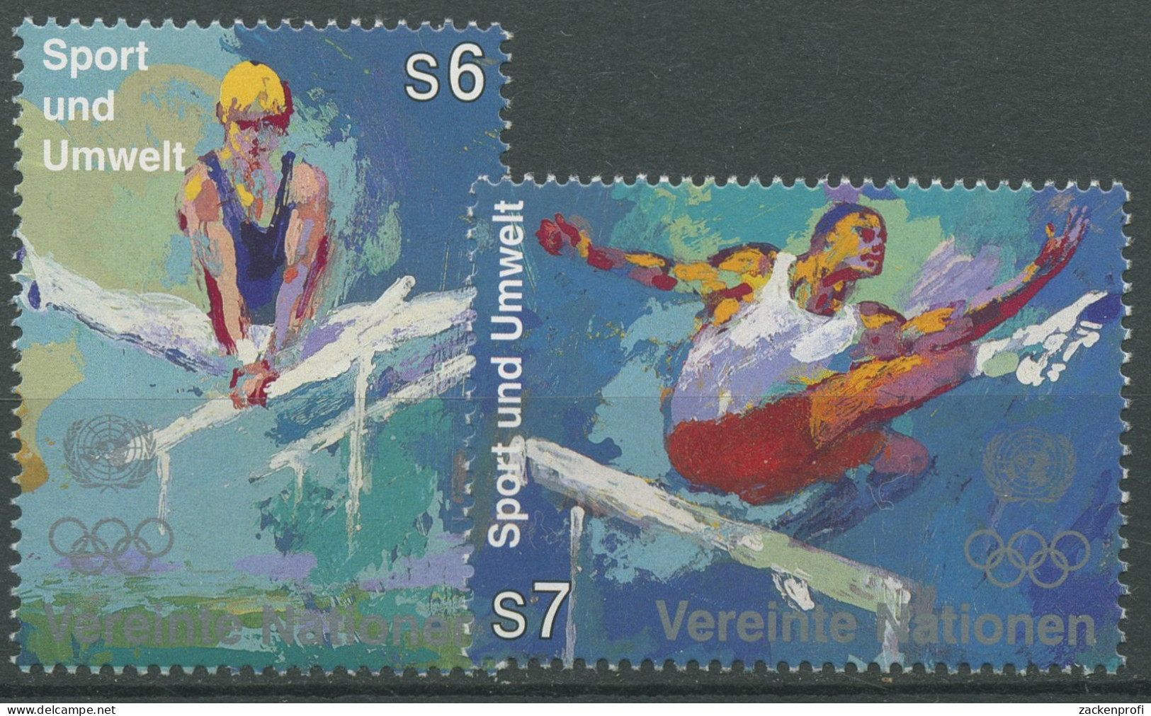 UNO Wien 1996 Olympische Spiele 214/15 Postfrisch - Unused Stamps