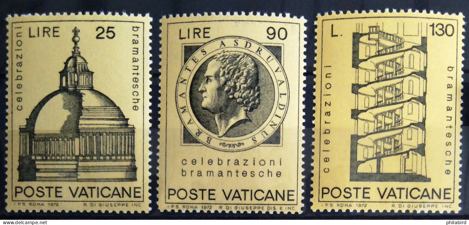 VATICAN                          N° 533/535                         NEUF** - Unused Stamps
