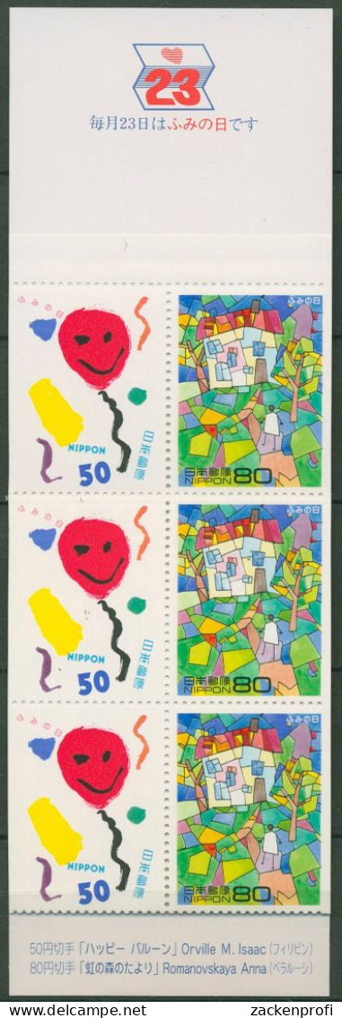 Japan 1997 Grußmarken Markenheftchen 2471+2473 MH Postfrisch (C98308) - Unused Stamps