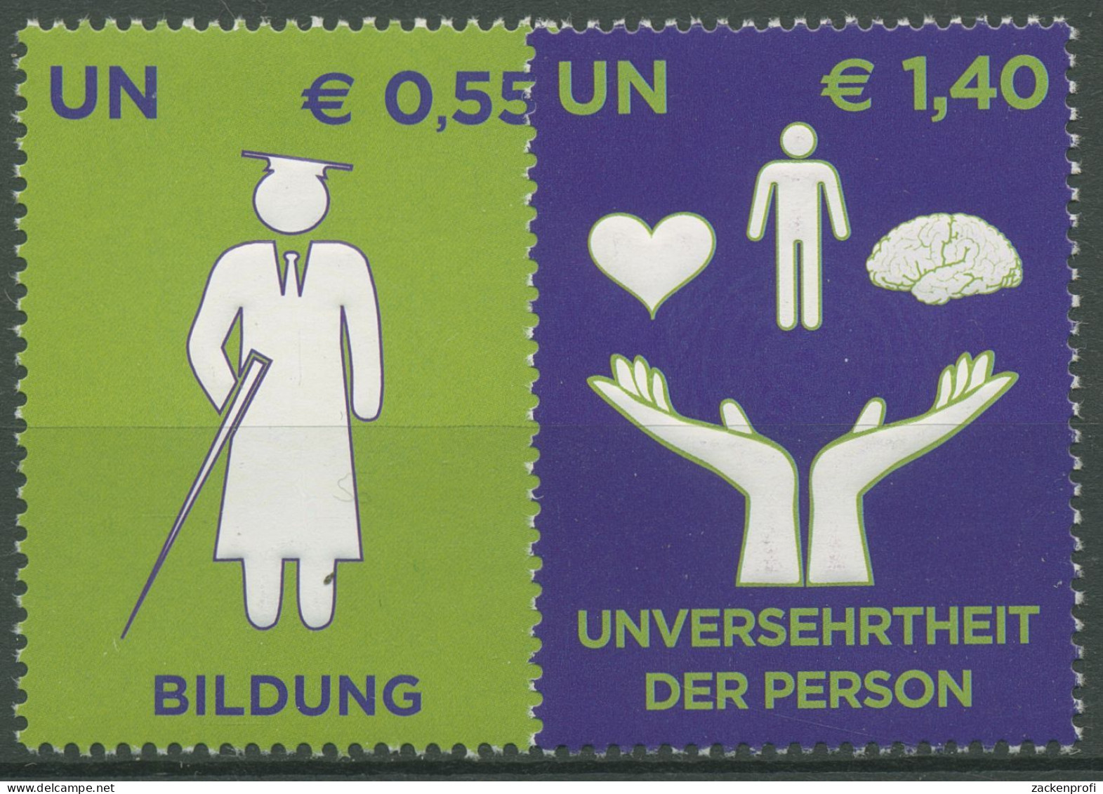 UNO Wien 2008 Menschen Mit Behinderung 543/44 Postfrisch - Unused Stamps
