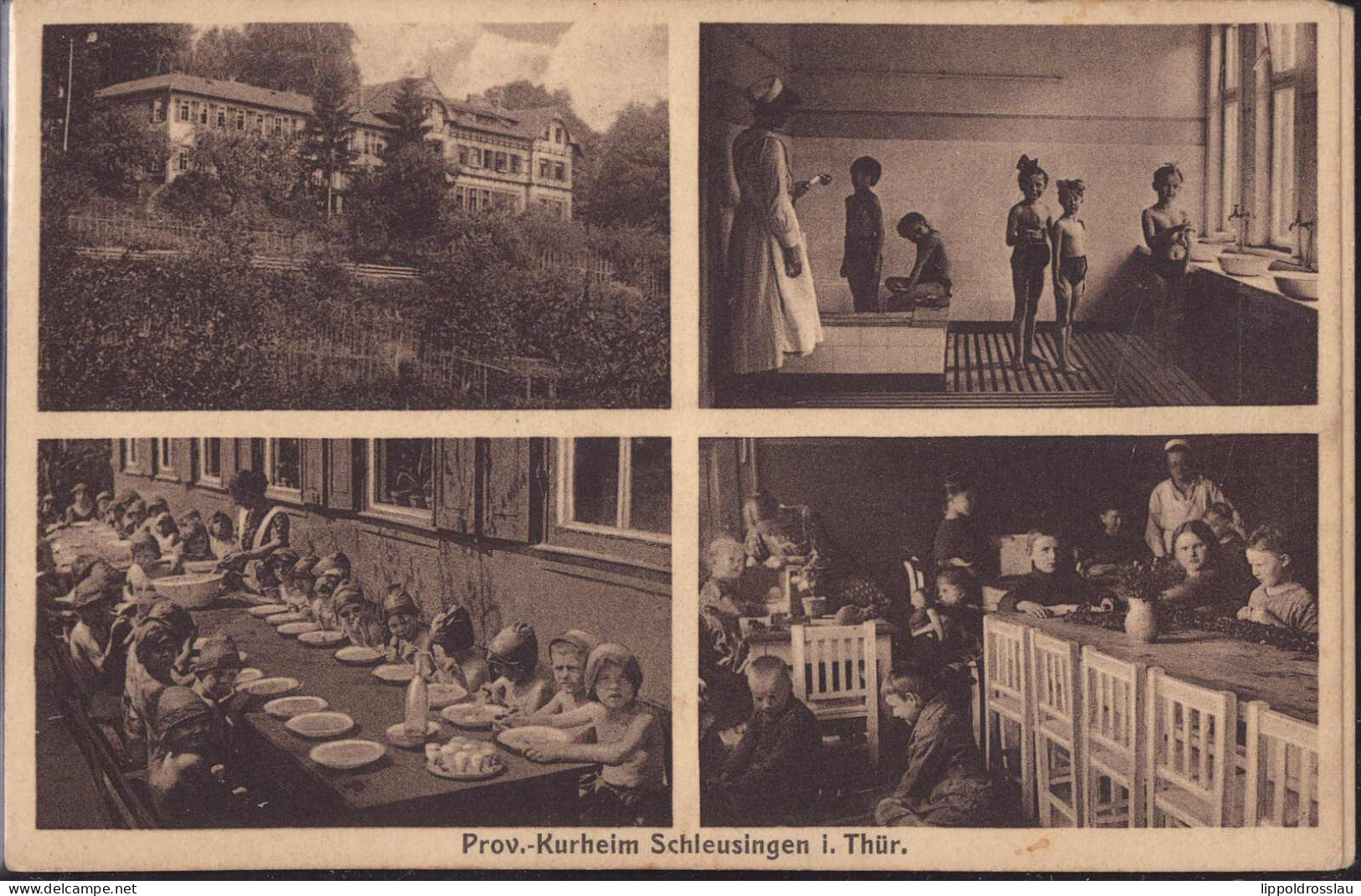 * O-6056 Schleusingen 3 AK's Kinderkurheim - Suhl