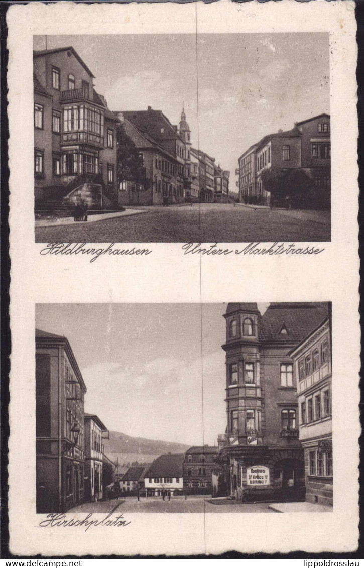 Gest. O-6110 Hildburghausen Marktstraße Hirschplatz 193 - Hildburghausen