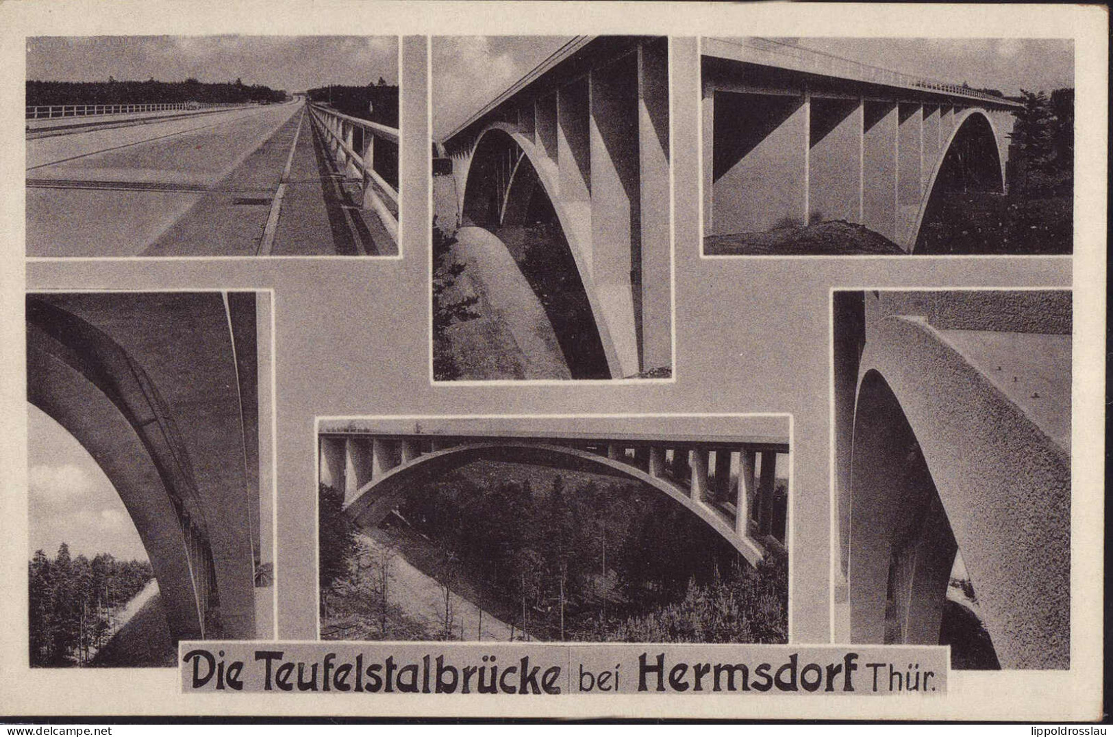 * O-6530 Hermsdorf Teufelstalbrücke - Hermsdorf