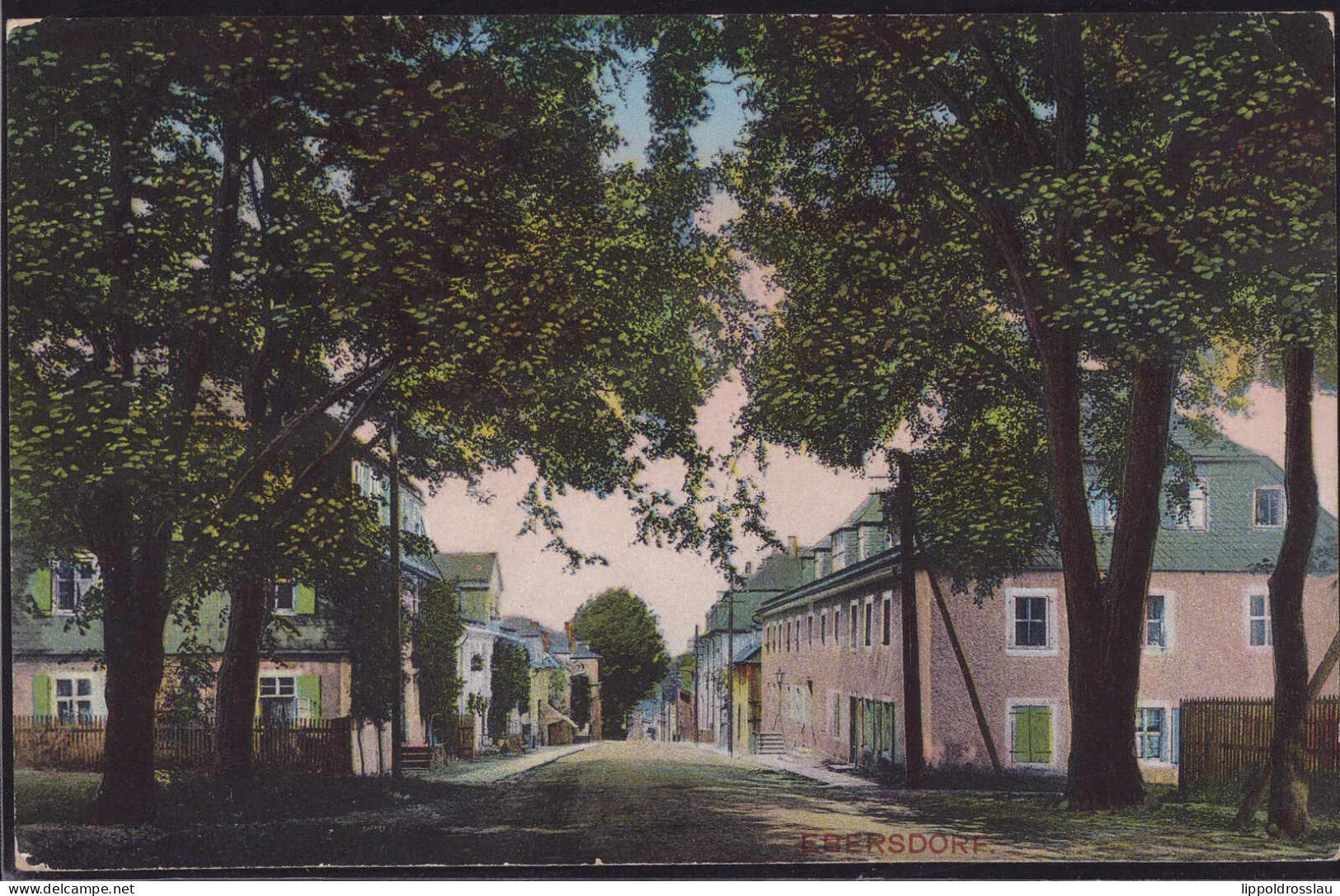 * O-6551 Ebersdorf Straßenpartie - Schleiz