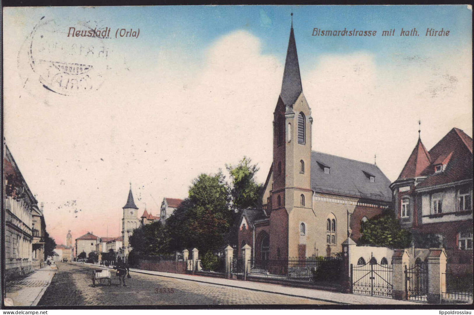 Gest. O-6710 Neustadt Bismarckstraße 1912 - Neustadt / Orla