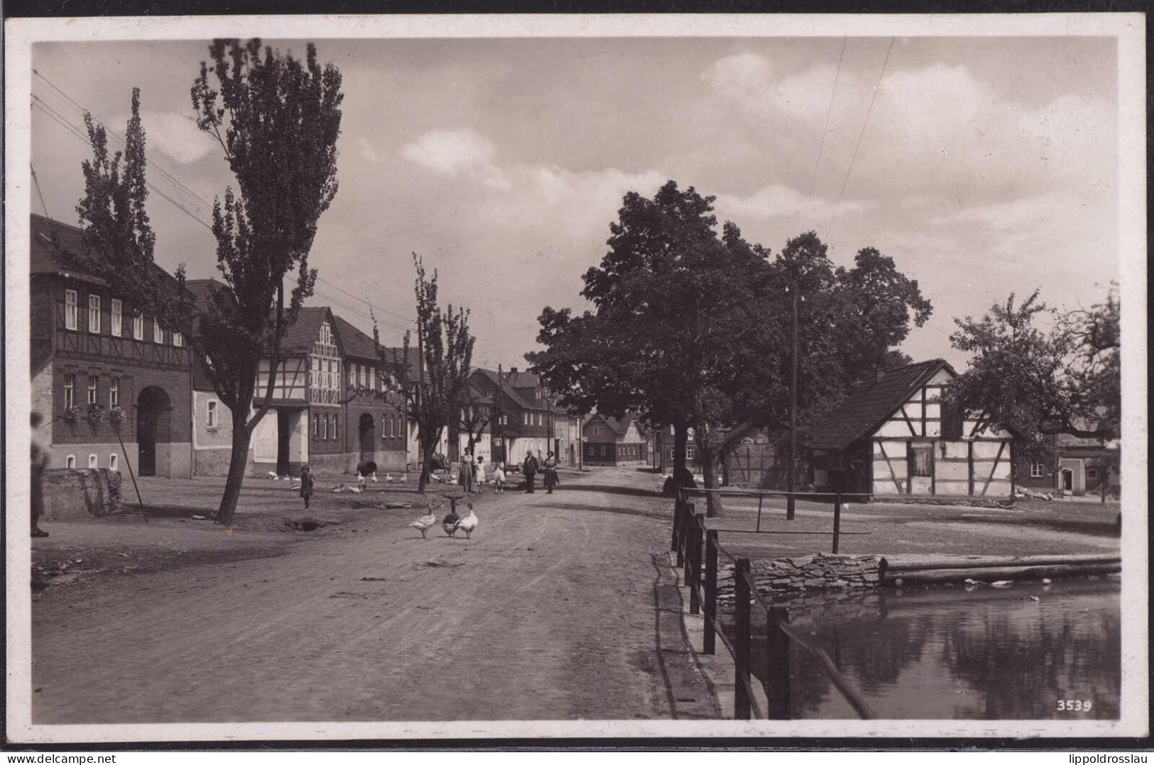 Gest. O-6801 Altenbeuthen Teil Des Ortes 1940 - Saalfeld