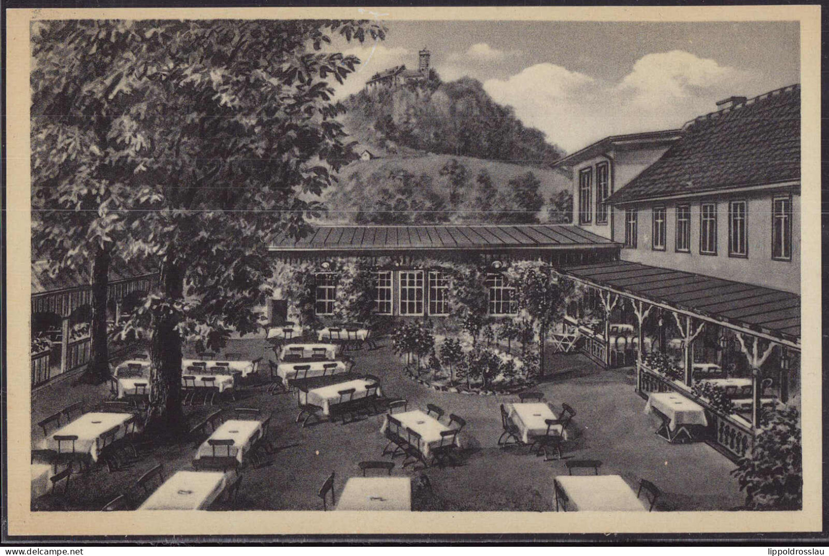 * O-6823 Bad Blankenburg Hotel Gasthaus Goldener Löwe - Rudolstadt