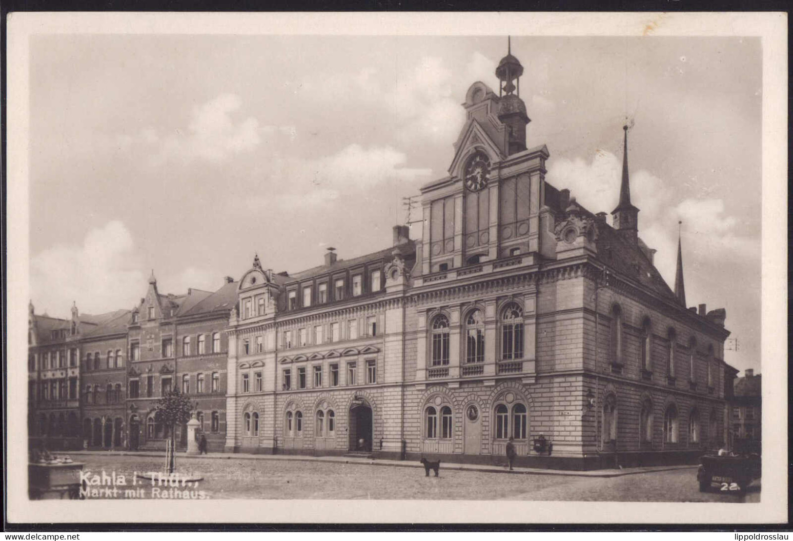 * O-6906 Kahla Markt Rathaus - Jena