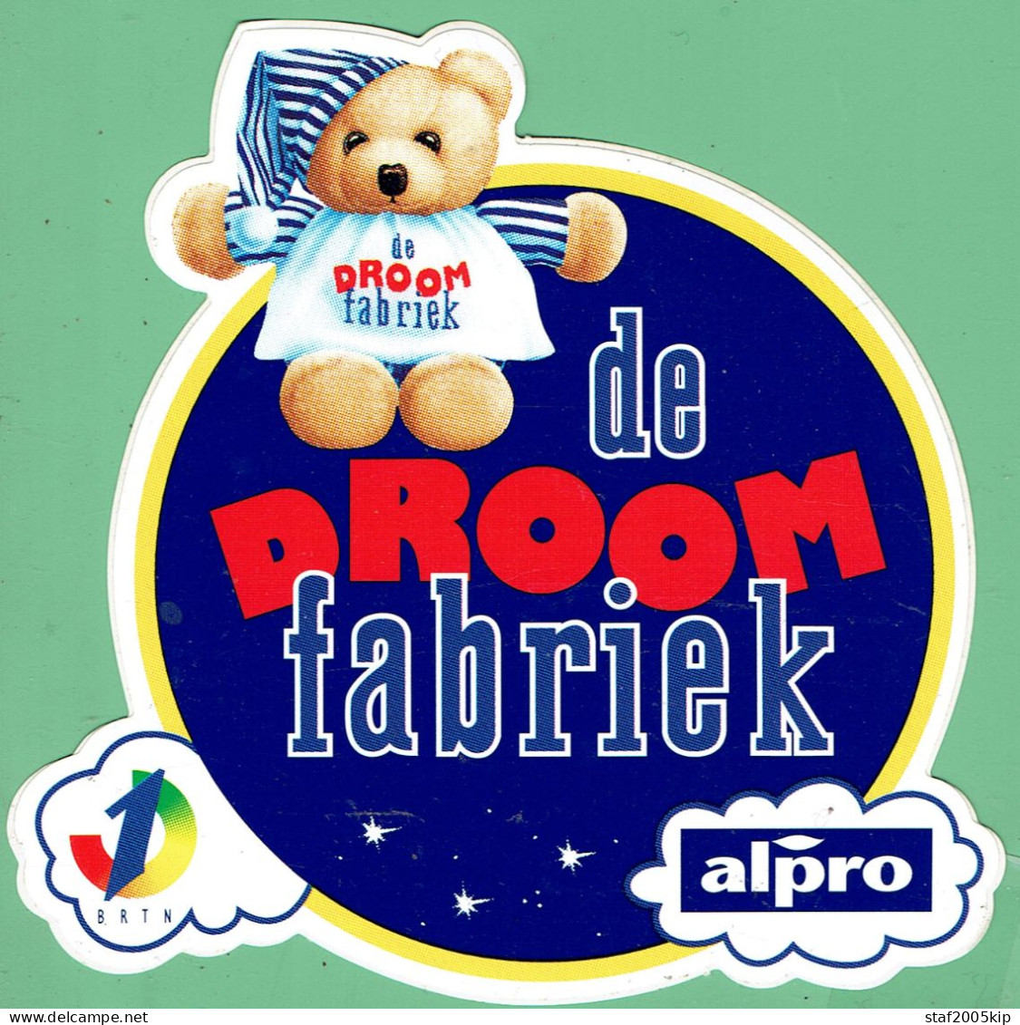 Sticker - De DROOM Fabriek BRTN 1 - ALPRO Izegem - Adesivi