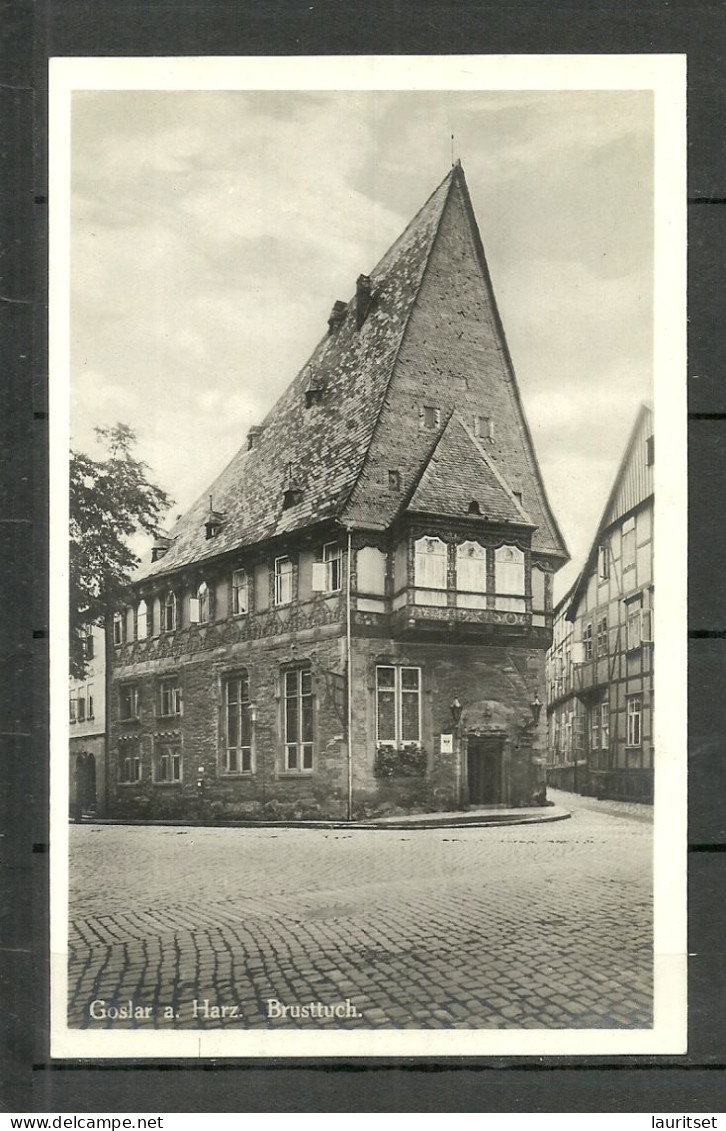 Germany Deutschland Goslar Am Harz Brusttuch, Unused - Goslar