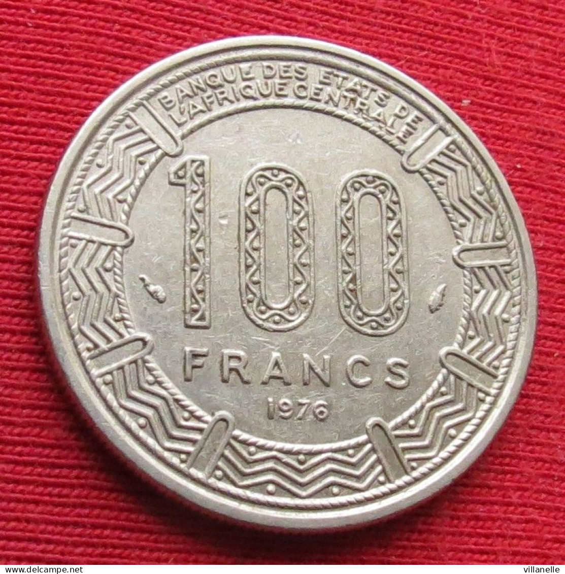 Central African Republic 100 Francs 1976  Wºº - República Centroafricana