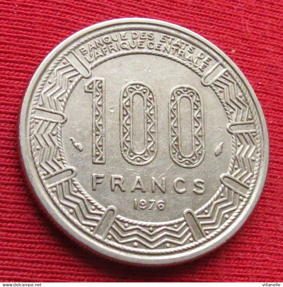 Central African Republic 100 Francs 1976  Wºº - Central African Republic