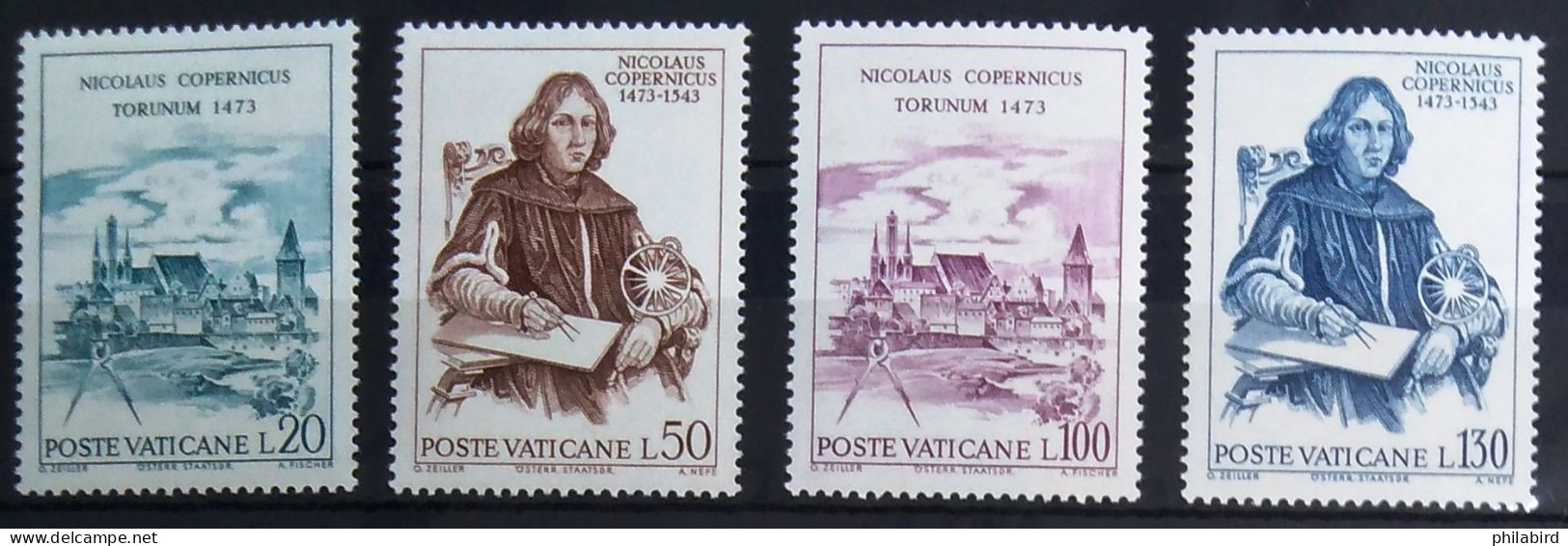 VATICAN                          N° 558/561                        NEUF** - Unused Stamps