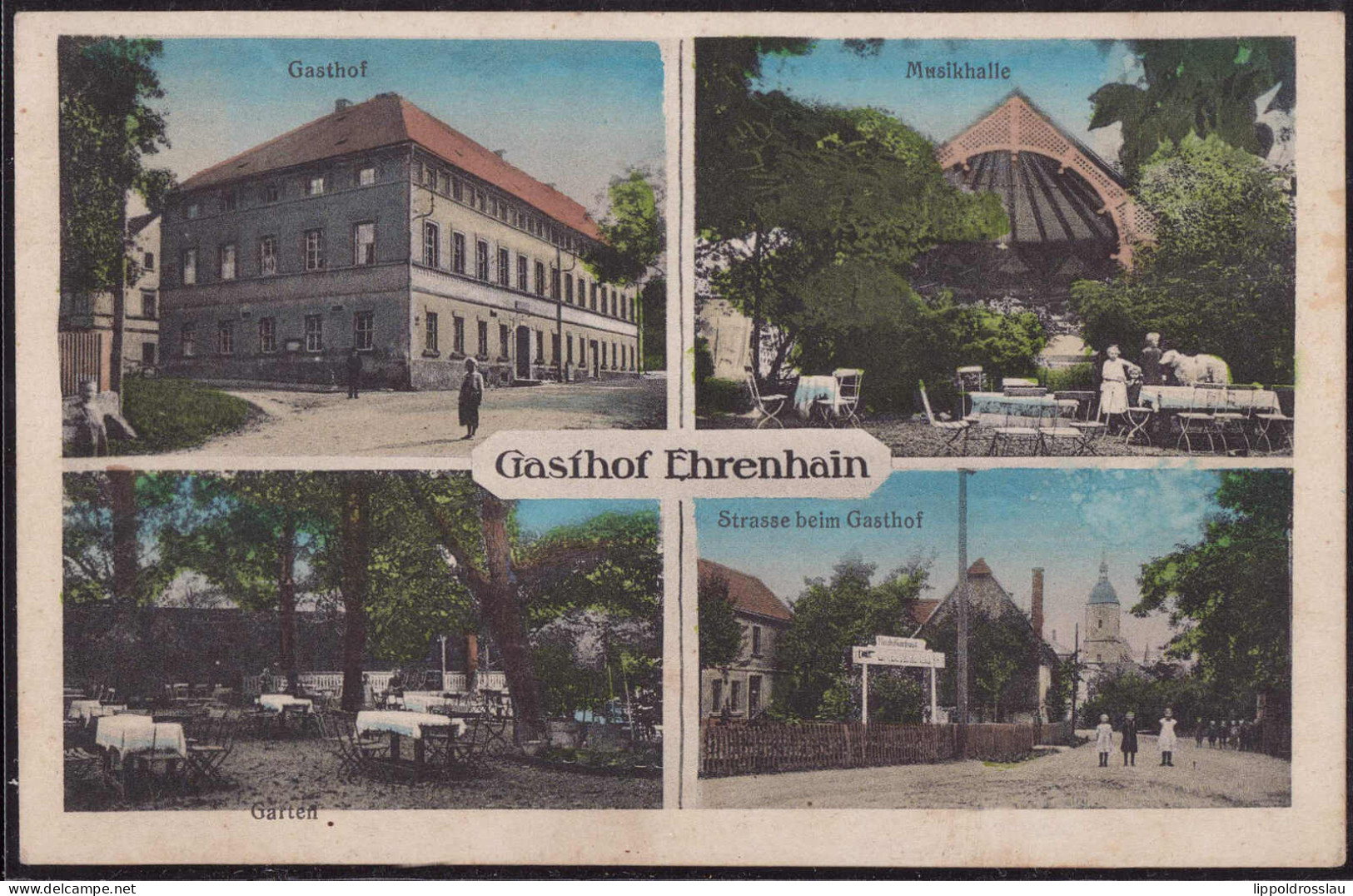 * O-7401 Ehrenhain Gasthaus Musikhalle - Altenburg