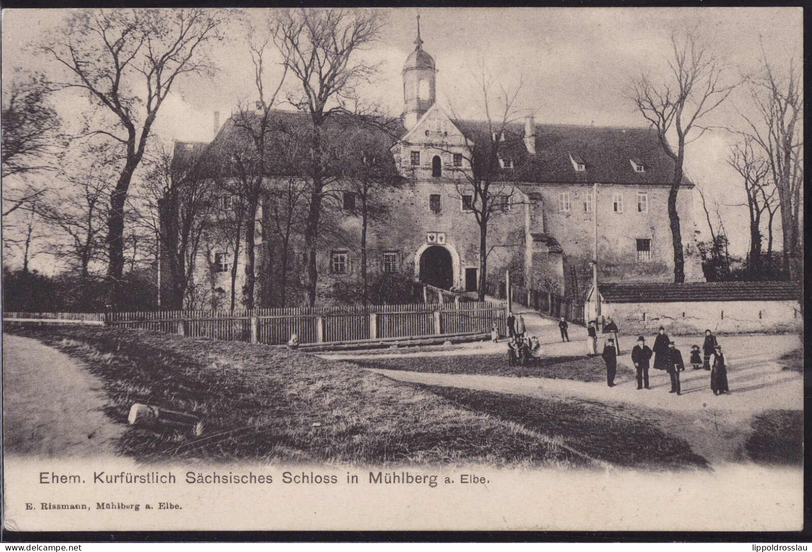 Gest. O-7906 Mühlberg Schloß 1913 - Falkenberg