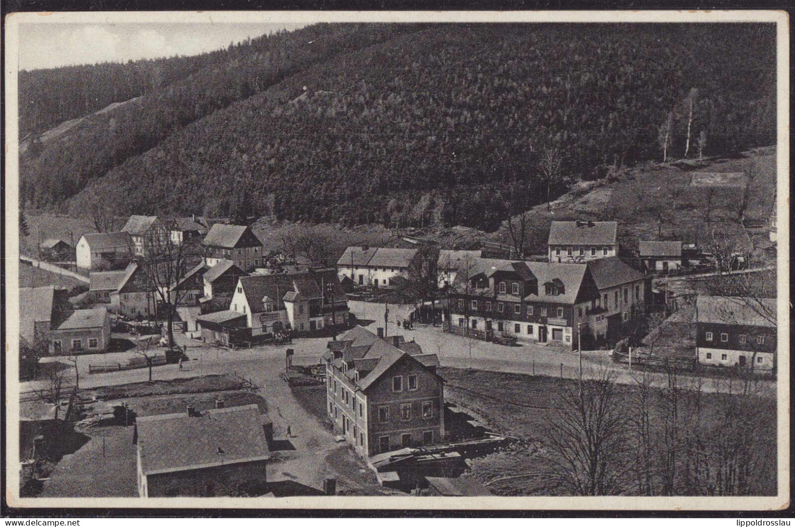 * O-8239 Niederpöbel Gasthaus Hauk 1937 - Dippoldiswalde