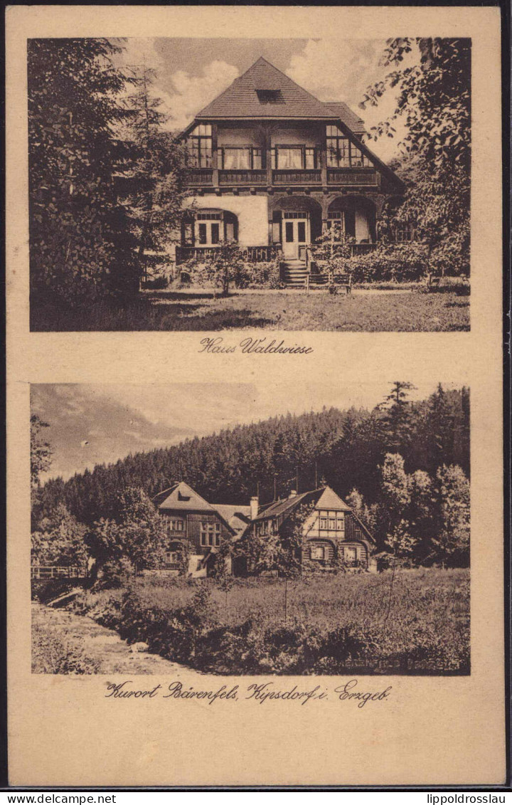 * O-8242 Bärenfels-Kipsdorf Haus Waldwiese - Dippoldiswalde