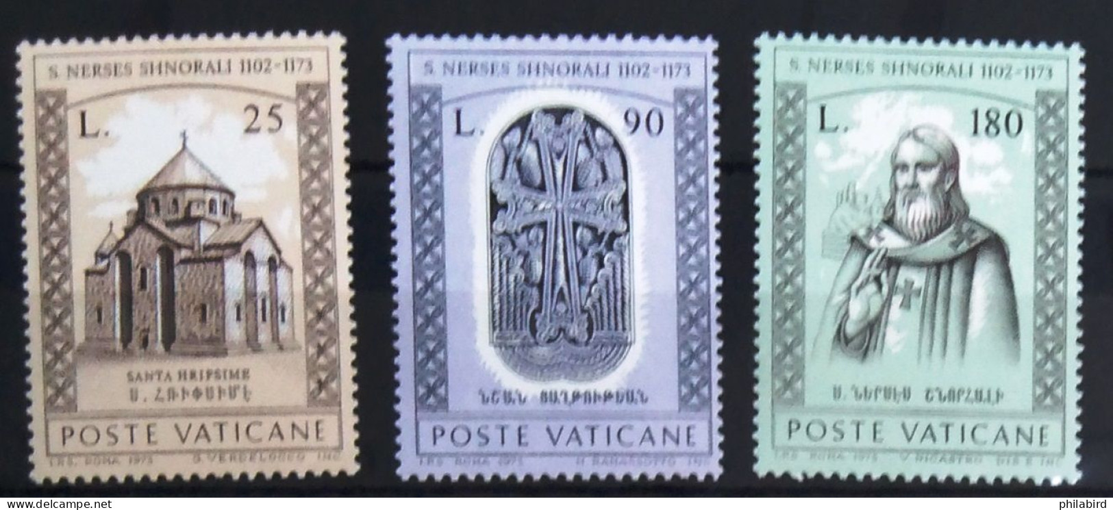 VATICAN                          N° 566/568                        NEUF** - Unused Stamps