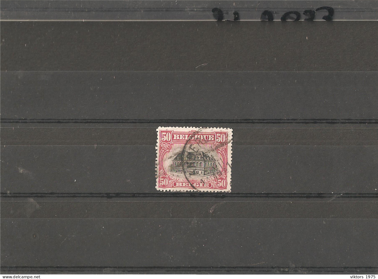Used Stamp Nr.123 In MICHEL Catalog - 1915-1920 Albert I