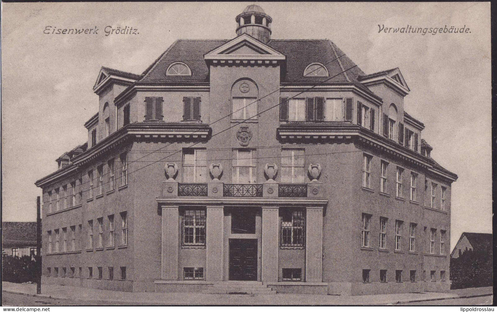 * O-8402 Gröditz Verwaltungsgebäude Eisenwerk - Riesa
