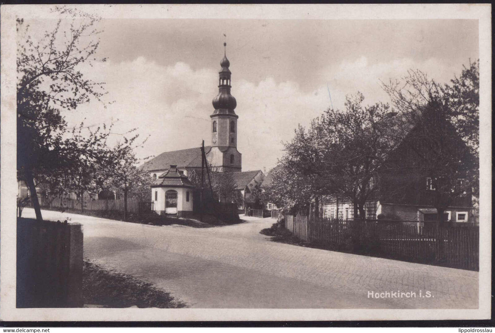 Gest. O-8601 Hochkirch Teil Des Ortes 1928 - Bautzen