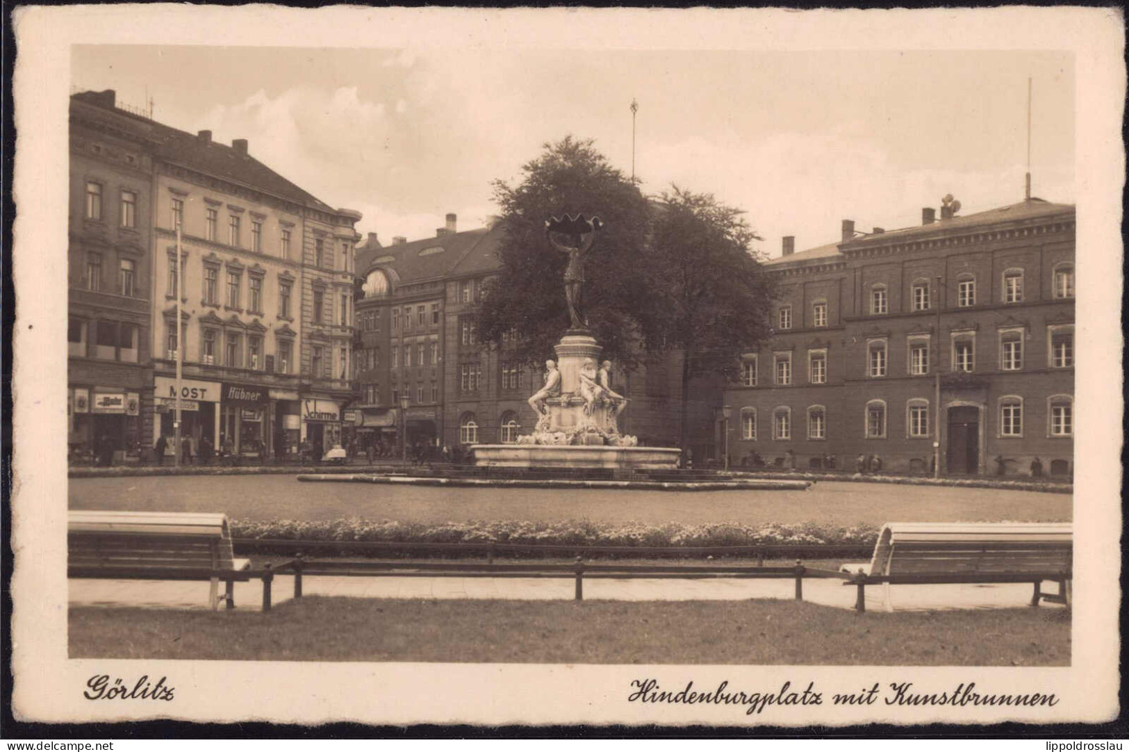 * O-8900 Görlitz Hindenburgplatz - Goerlitz