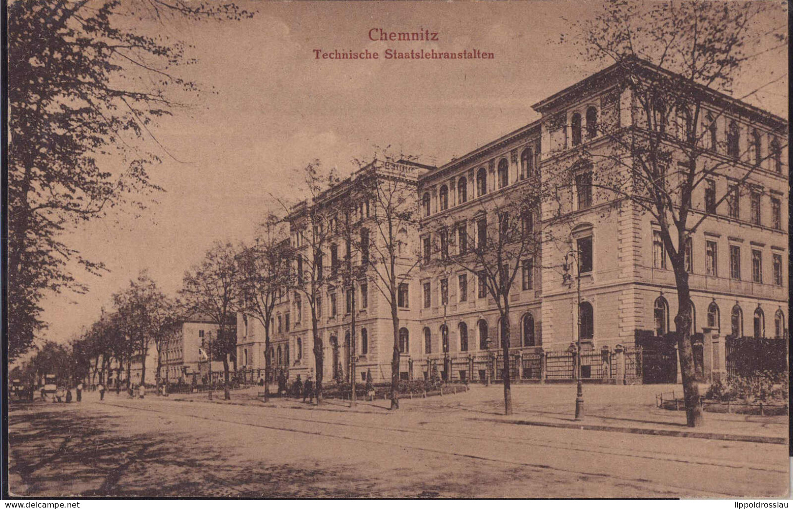 Gest. O-9000 Chemnitz Technische Staatslehranstalt 1925 - Chemnitz (Karl-Marx-Stadt 1953-1990)