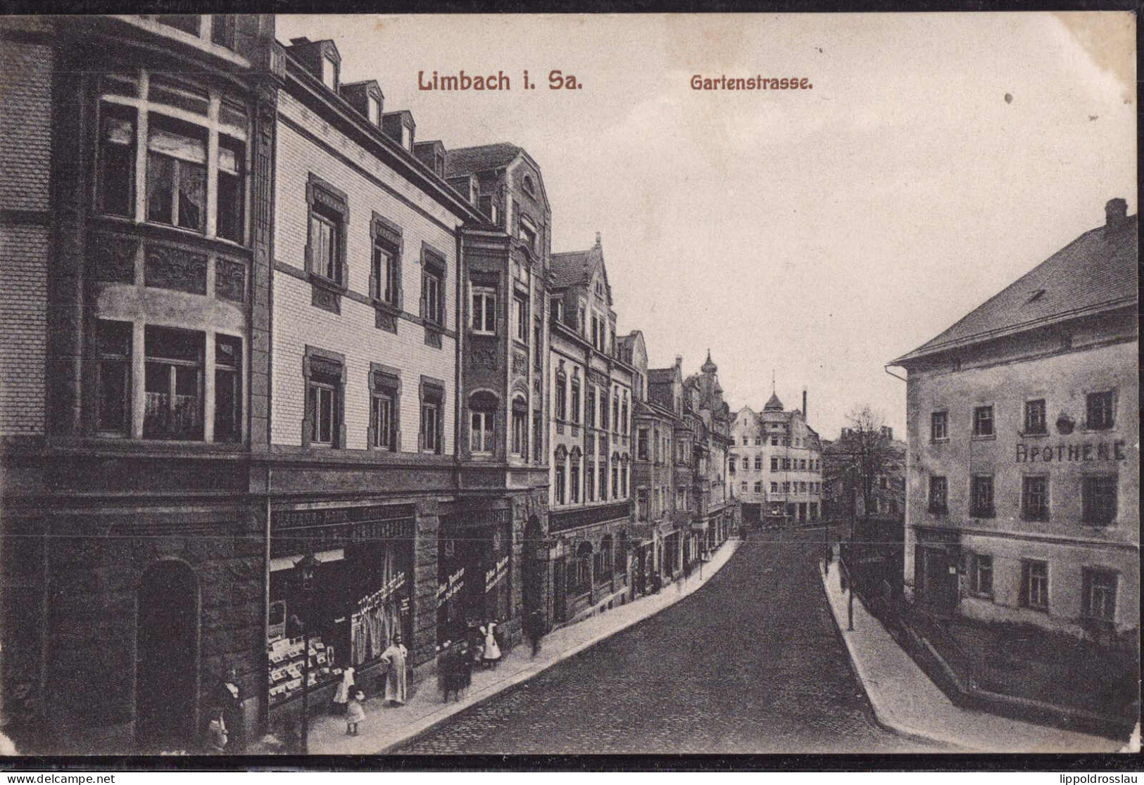 Gest. O-9102 Limbach Gartenstraße 1912 - Chemnitz (Karl-Marx-Stadt 1953-1990)