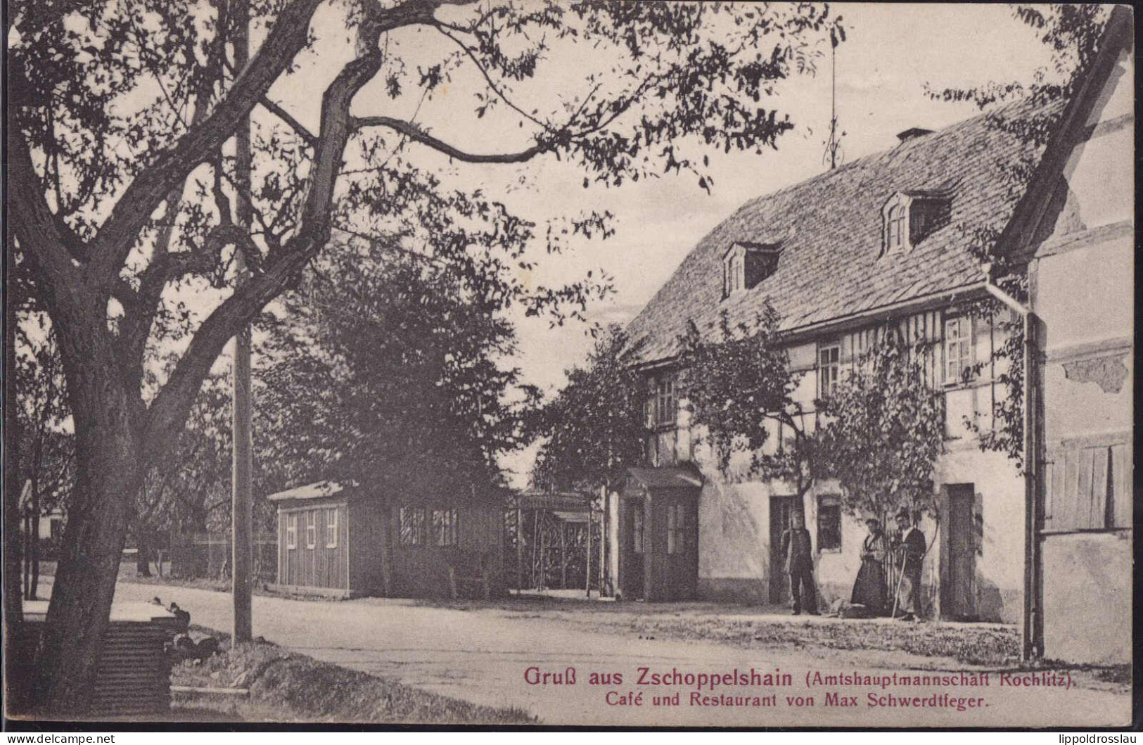 * O-9291 Zschoppelshain Gasthaus Schwerdtfeger - Rochlitz