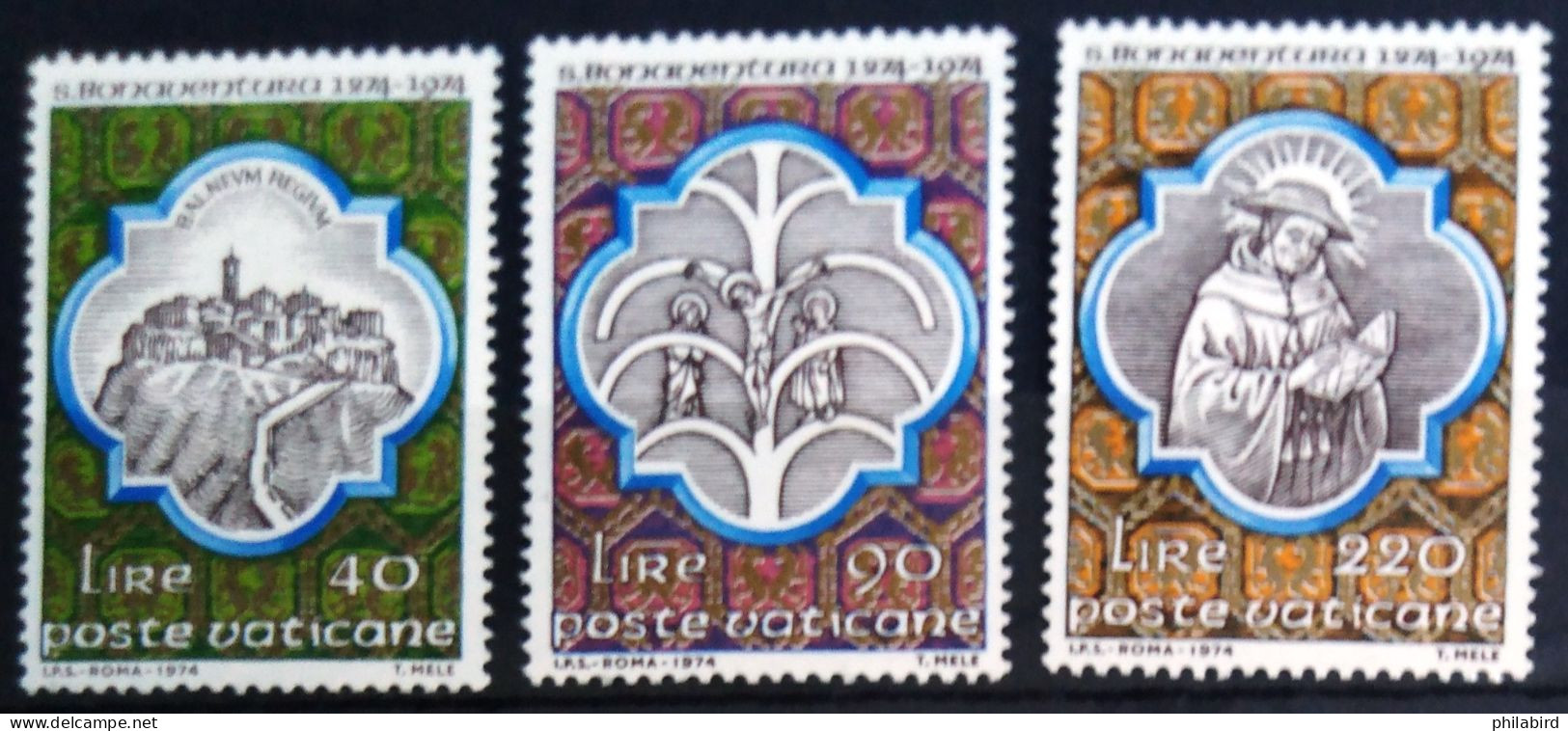 VATICAN                          N° 579/581                        NEUF** - Unused Stamps