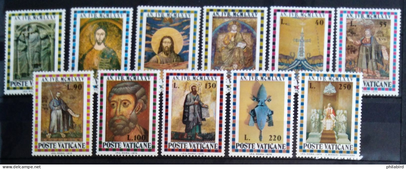 VATICAN                          N° 582/592                        NEUF** - Unused Stamps