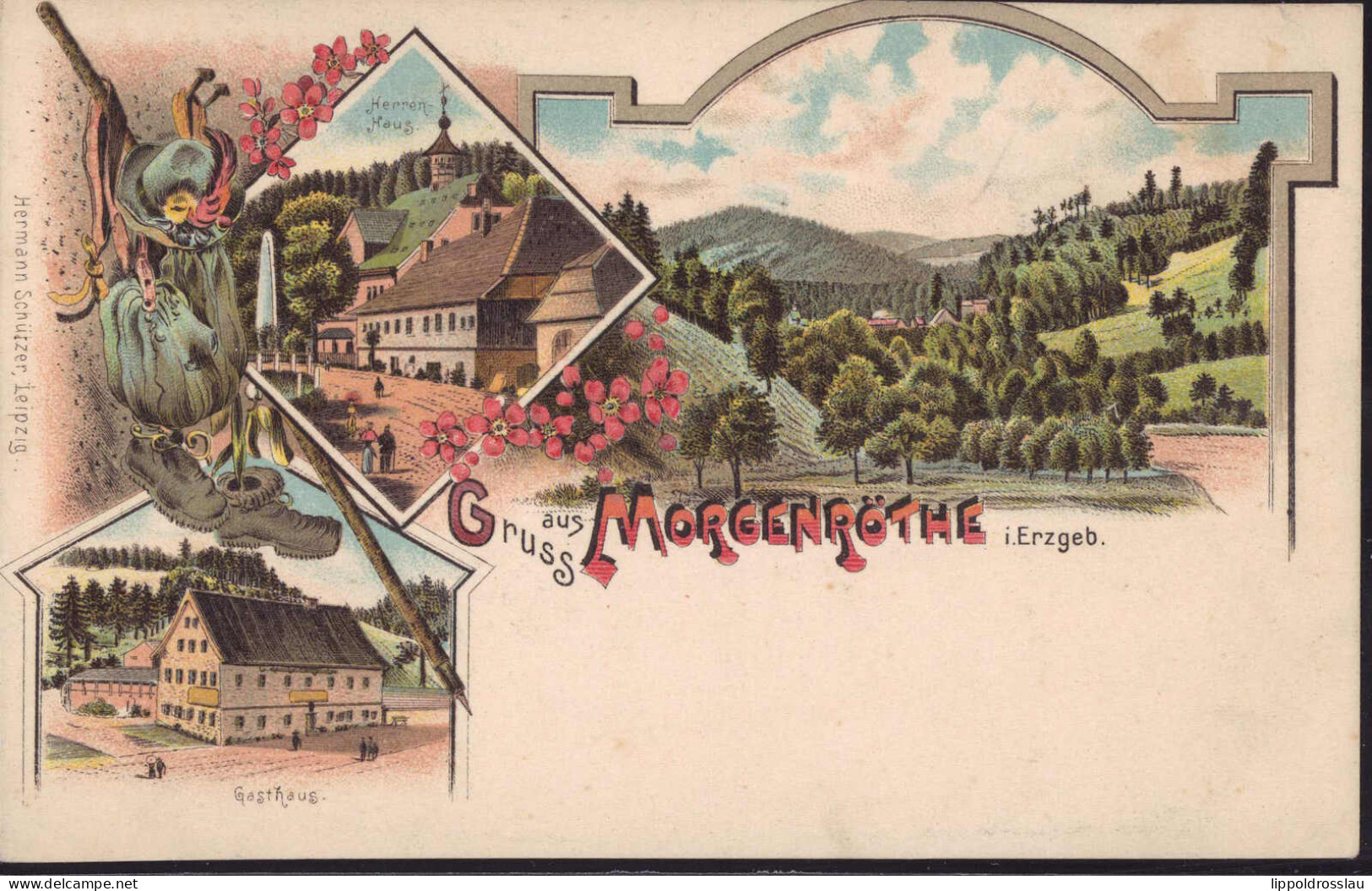 * O-9651 Morgenröthe Gasthaus Herrenhaus - Klingenthal