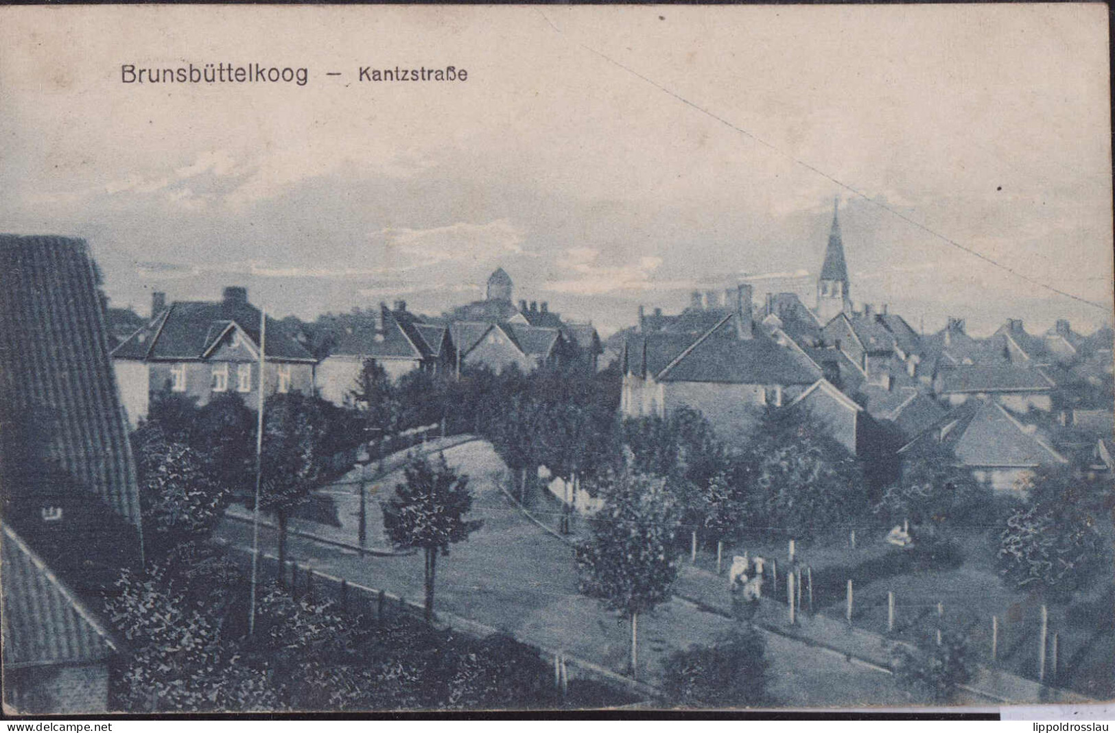 Gest. W-2212 Brunsbüttelkoog Kantzstraße 1925 - Itzehoe