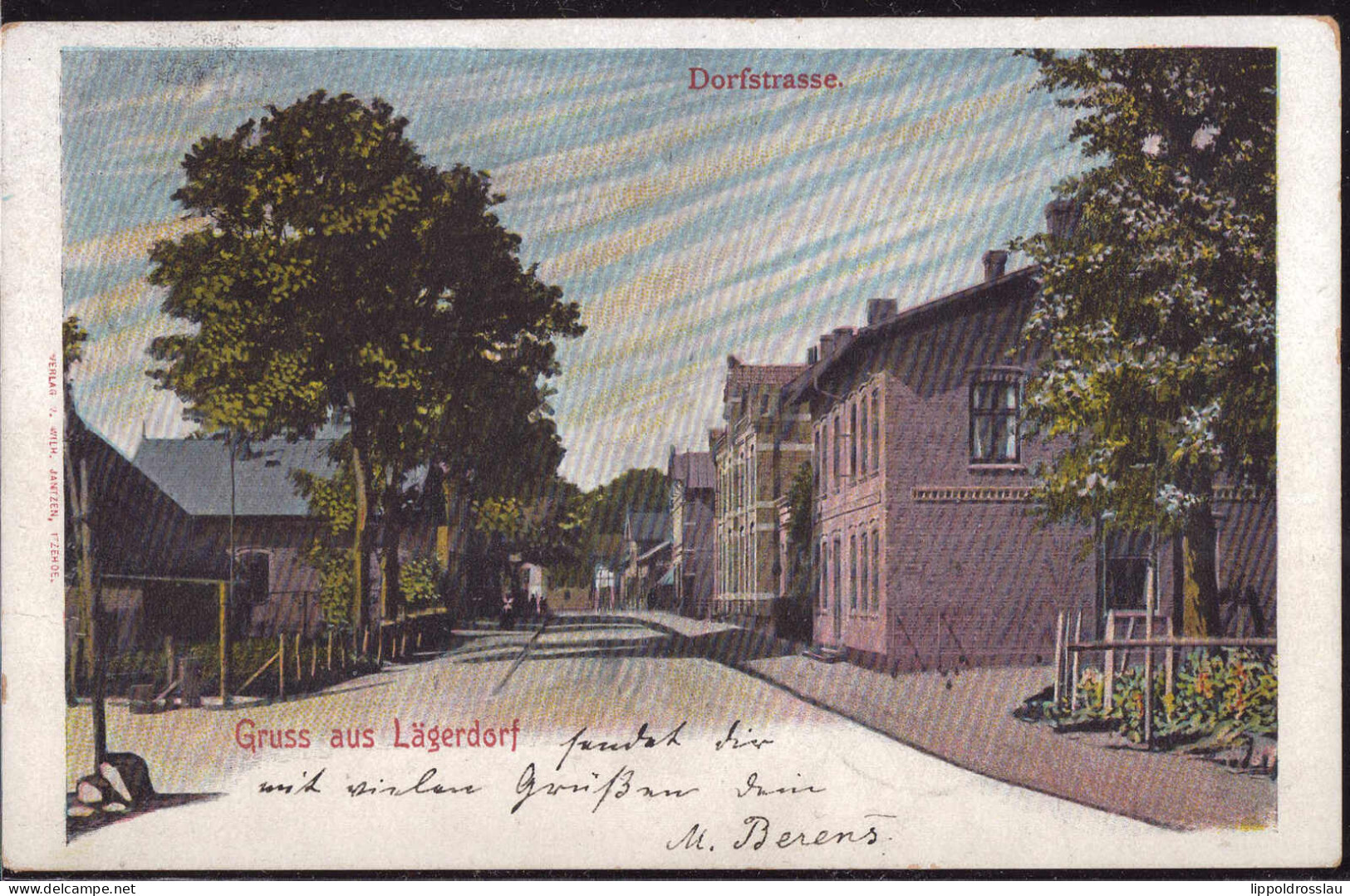 Gest. W-2219 Lägerdorf Dorfstraße 1901 - Itzehoe