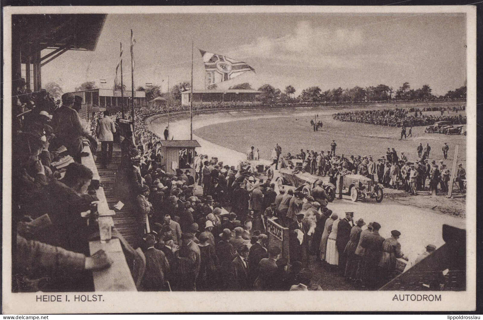 Gest. W-2240 Heide Autodrom 1928 - Heide