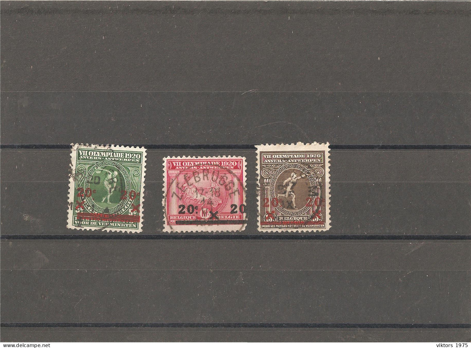 Used Stamps Nr.162-164 In MICHEL Catalog - Gebruikt