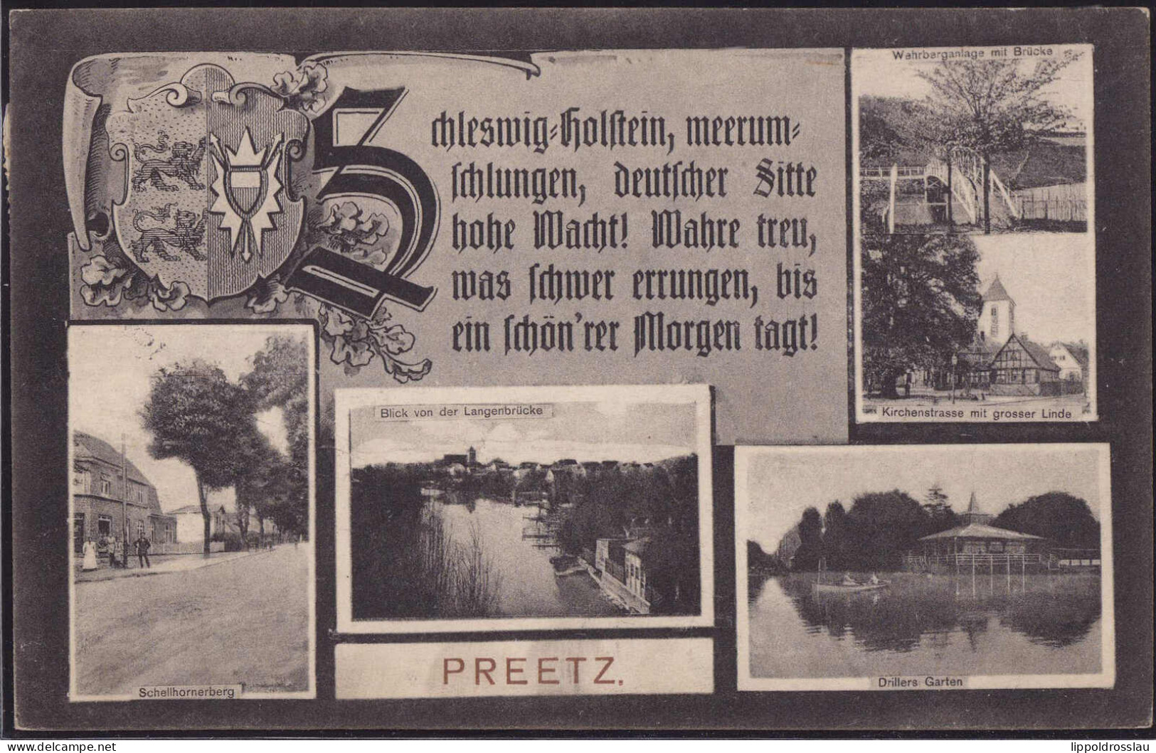 Gest. W-2308 Preetz Div. Motive 1917 - Kiel