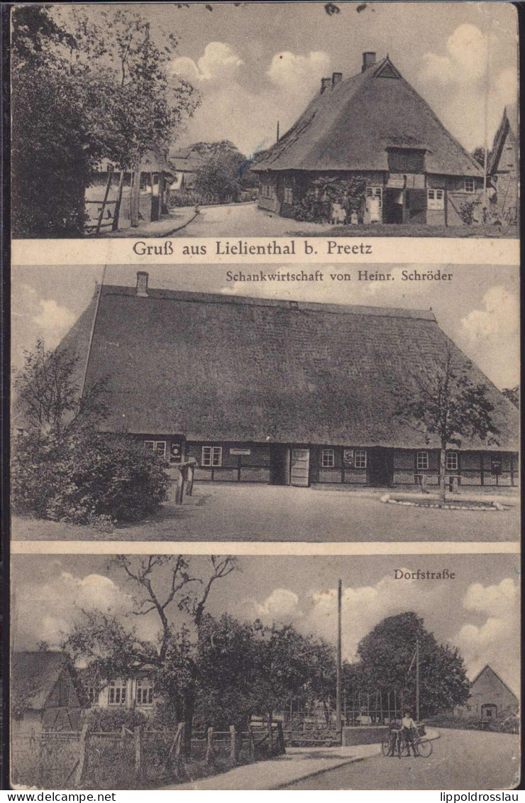 * W-2308 Preetz Gasthaus Schröder, EK 7mm, Etwas Best. - Kiel