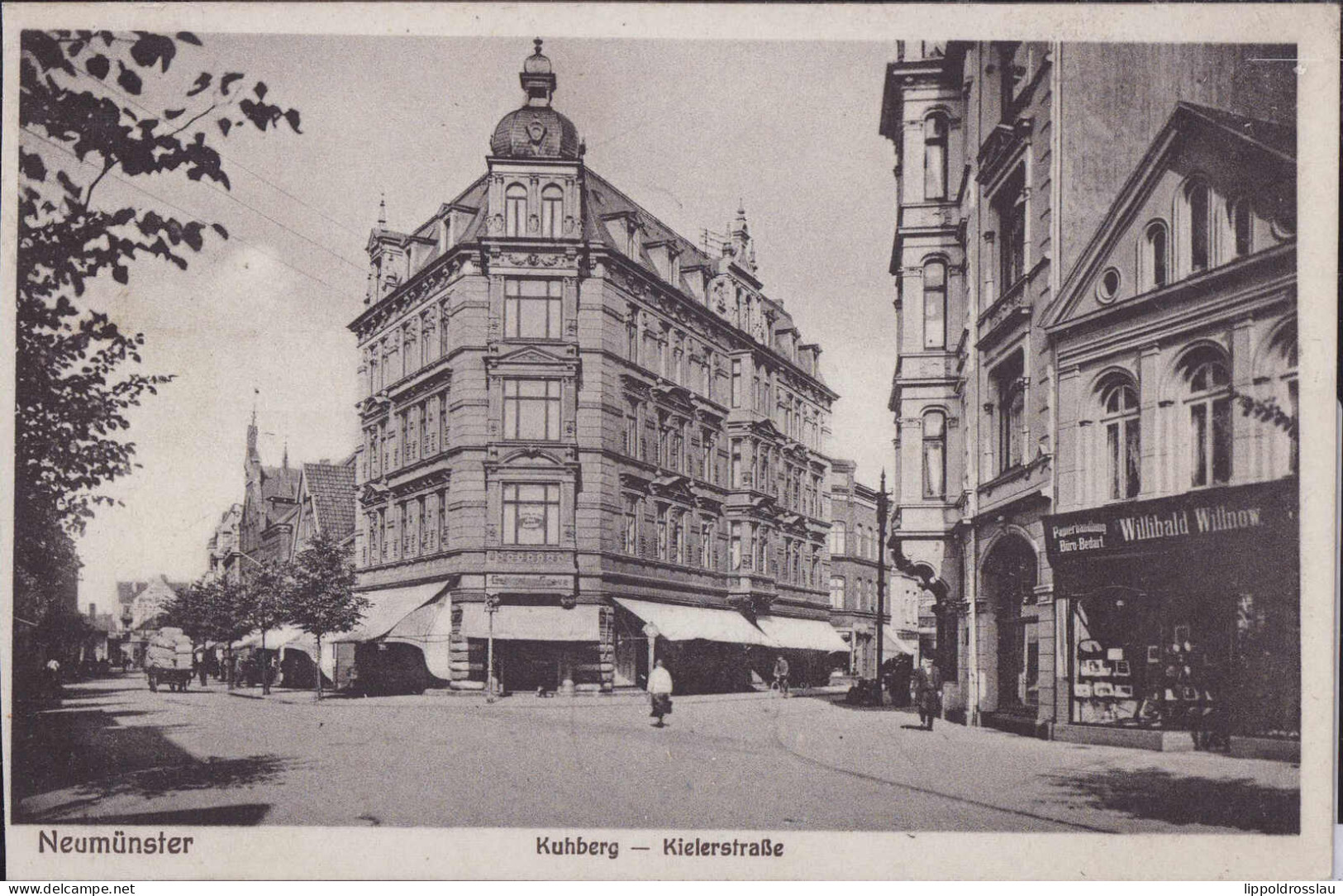 Gest. W-2350 Neumünster Kielerstraße 1929 - Neumünster