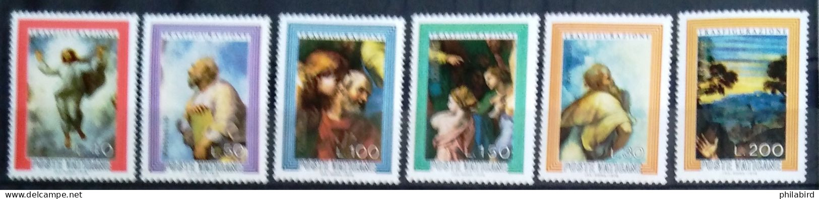 VATICAN                          N° 616/621                        NEUF** - Unused Stamps