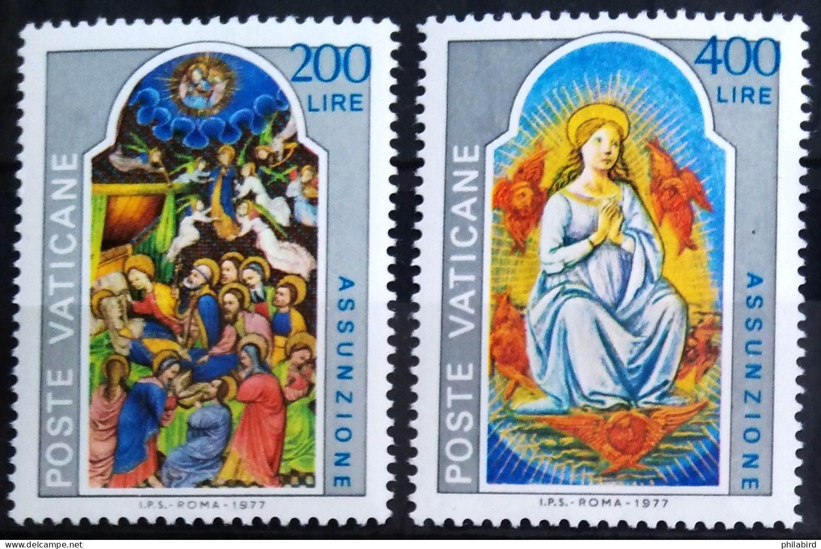 VATICAN                          N° 636/637                        NEUF** - Unused Stamps