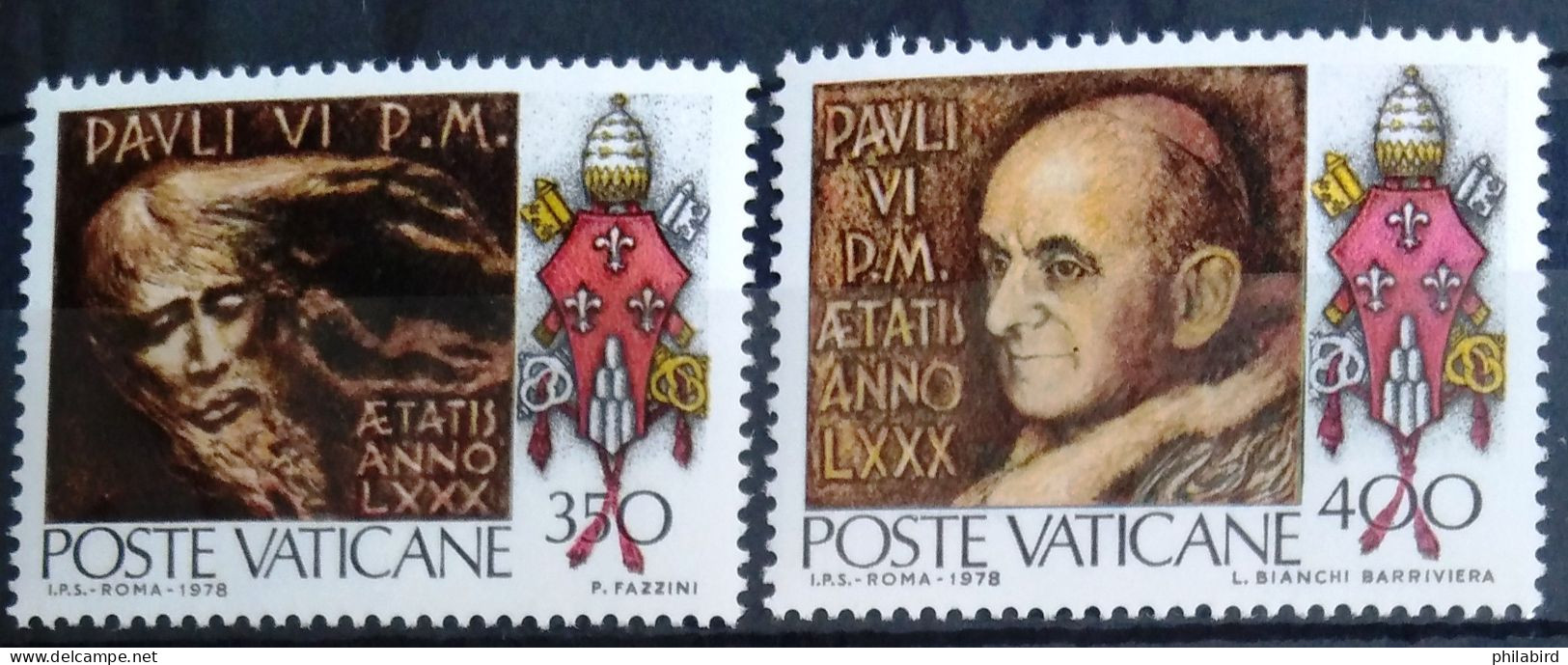 VATICAN                          N° 651/652                        NEUF** - Unused Stamps