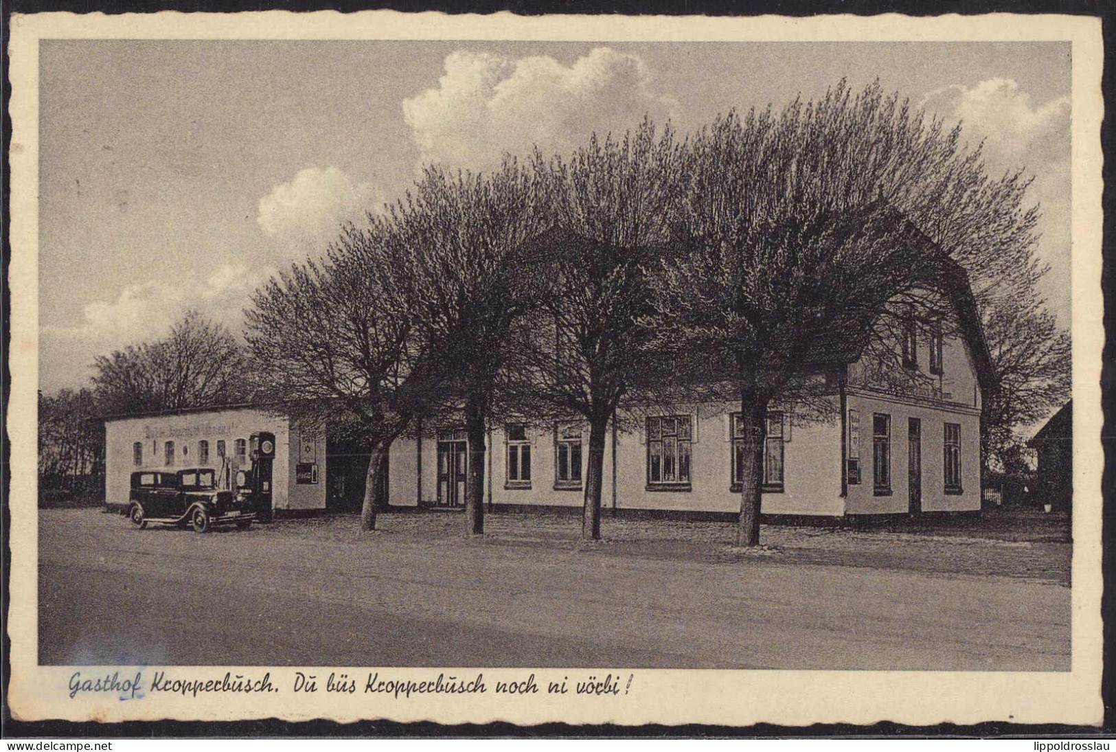 Gest. W-2383 Kropperbusch Gasthaus Bandholz 1940 - Schleswig