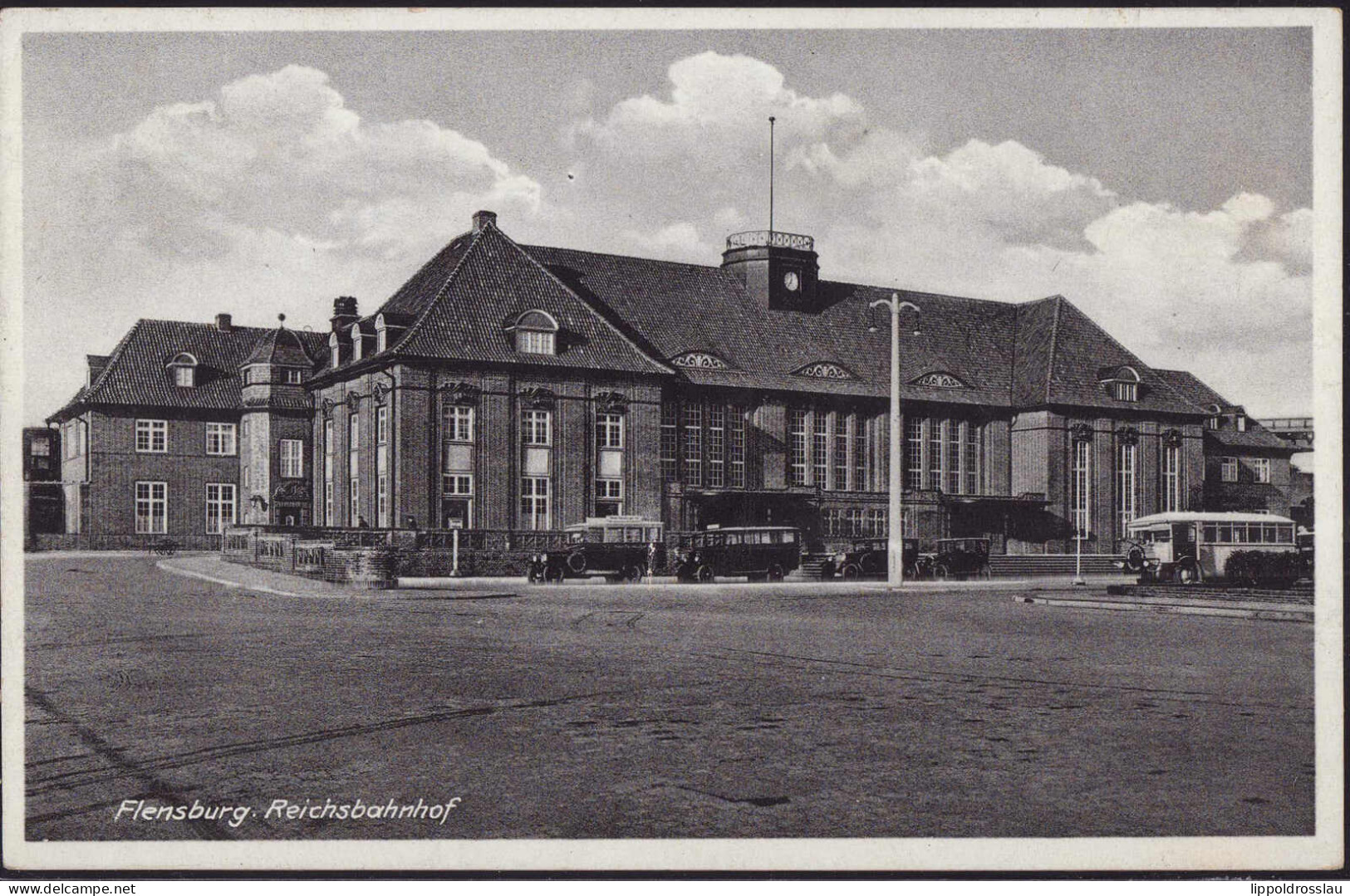 Gest. W-2390 Flensburg Bahnhof 1938 - Flensburg